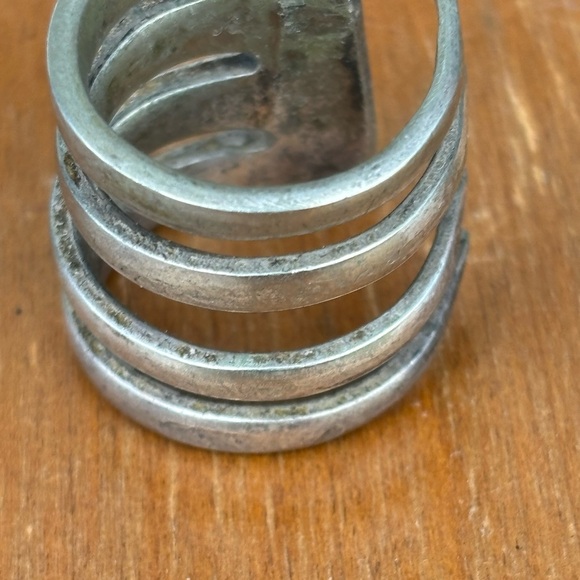 Silverware full fork ring - Picture 3 of 7